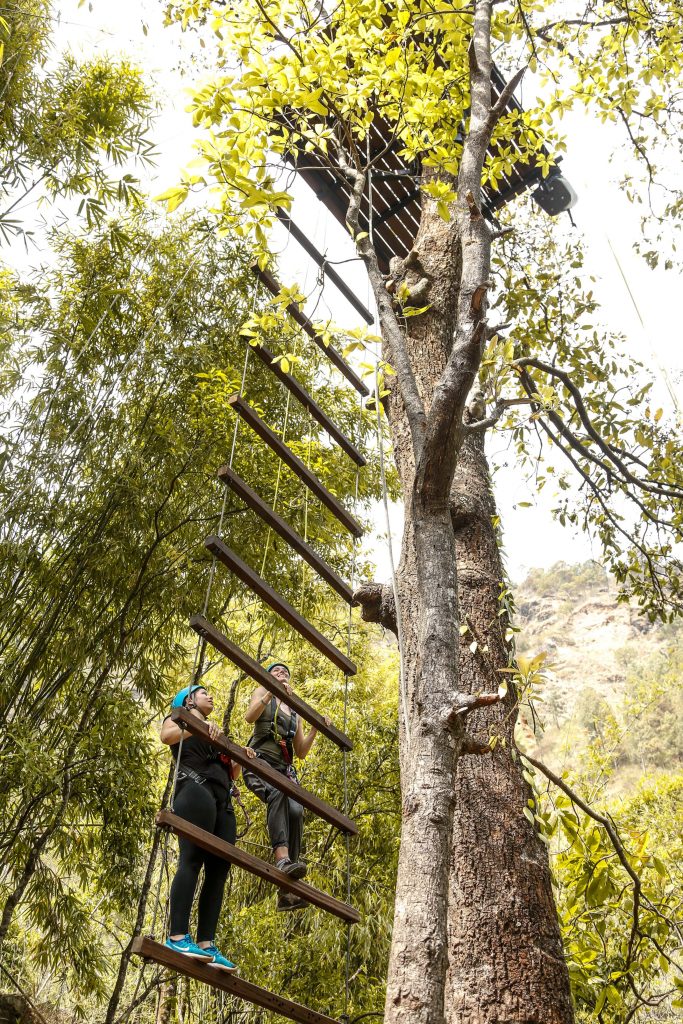 Jacob's Ladder at The Last Resort for School Expedition