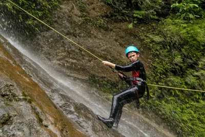 Canyoning at The Last Resort in Nepal